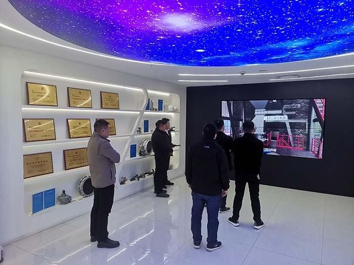 喜迎客户来|河南烨华欢迎客户来公司实地考察，洽谈合作